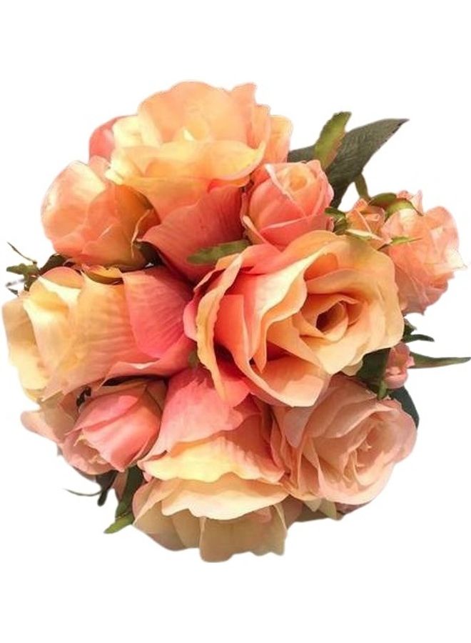 Handsomegift Bouquet Artificial Flowers Multicolour 20 X 20cm - Image 1