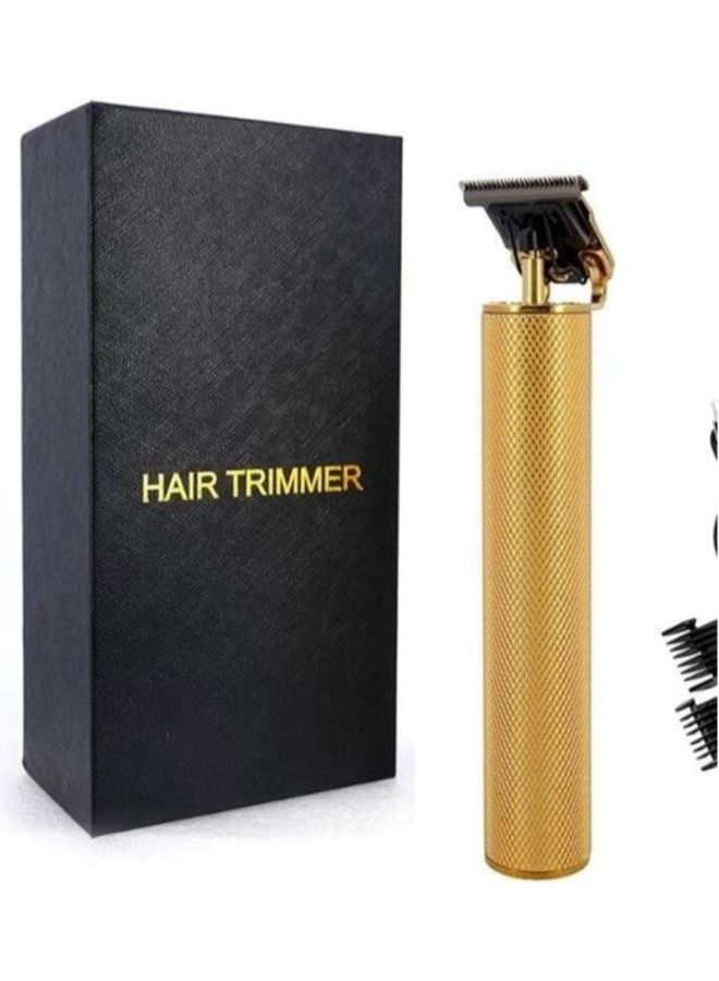 VGR T9 Professional Adjustable Hair Trimmer And Clipper Gold  - Image 1
