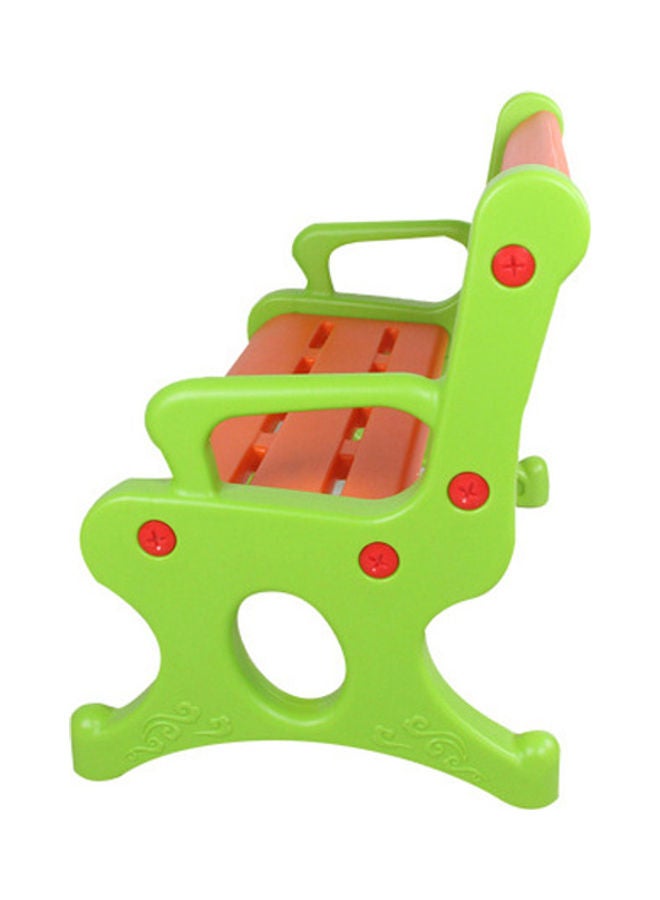 جساي تويز Furniture Kids Plastic Bench Multicolour 80 X 48 X 60cm  - Image 3