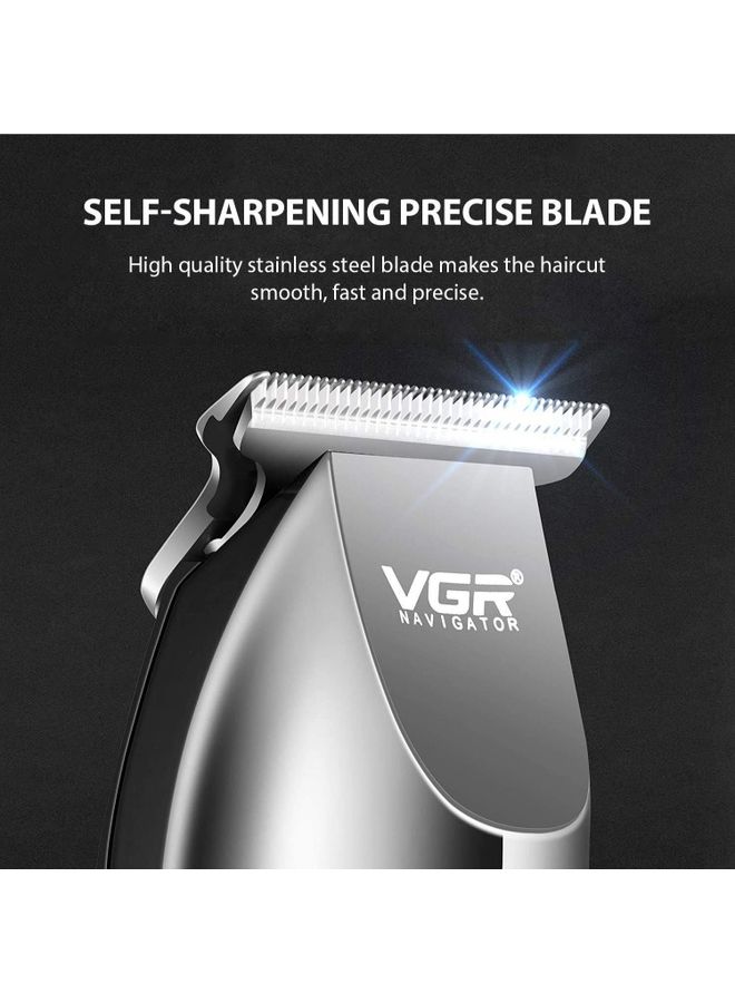 في جي آر مقص لحية محترف بدون سلك مع مجموعة تصفيف الشعر المحدثة - Image 3