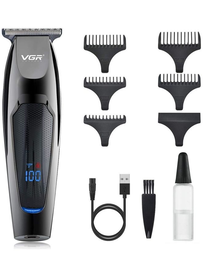 في جي آر مقص لحية محترف بدون سلك مع مجموعة تصفيف الشعر المحدثة - Image 2