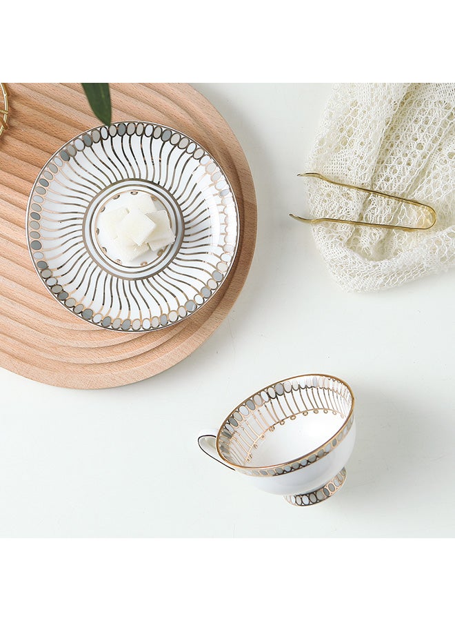 Coffee Cup And Saucer Beige  - Image 3