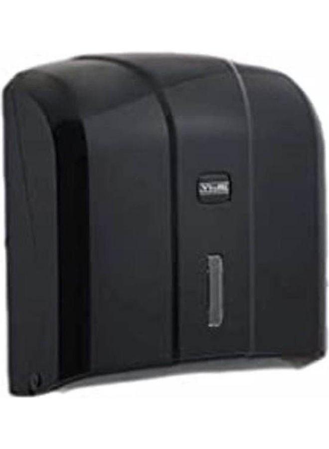 علبة مناديل ورقية بلون أسود أبيض