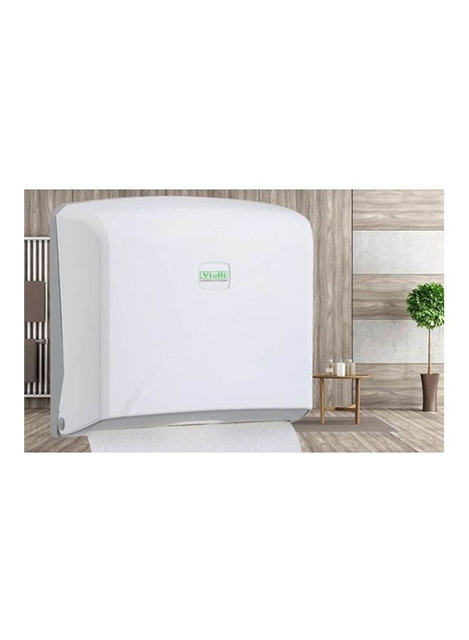 فيالي حامل ورق بلاستيكي مع موزع صابون - Image 2