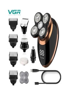 VGR Professional Men's Shaver Black/Brown  - Image 1
