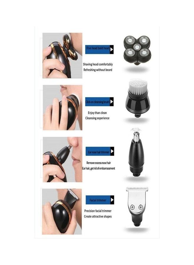 Professional Men's Shaver Black/Brown