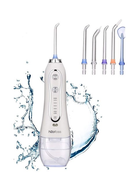 Portable Electric Dental Water Flosser White