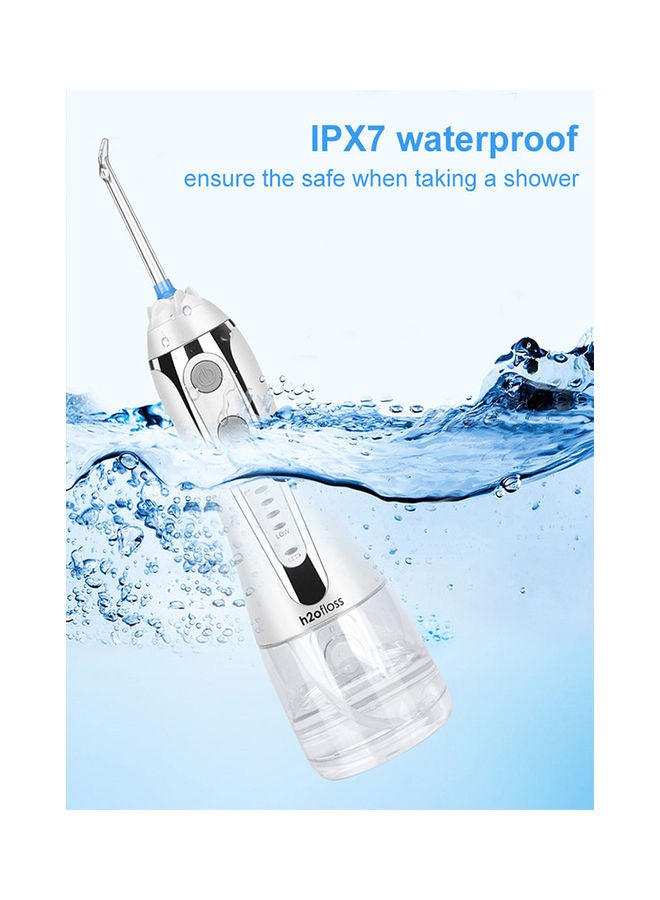 Hygiene Oral Irrigator Cordless Flosser White 300ml