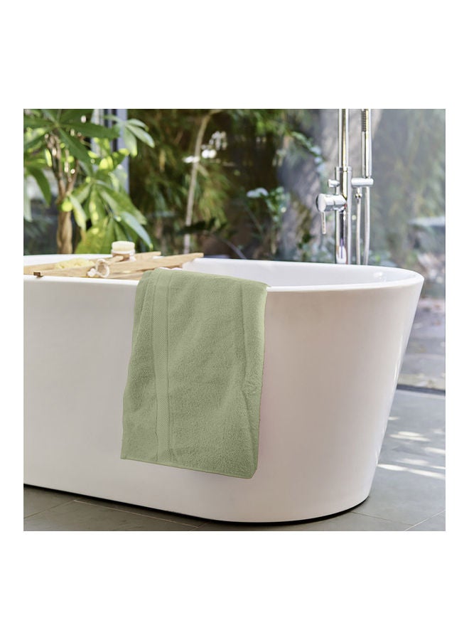 Princess 2-Piece Fast Absorbent Bath Towel Set Sage Green 70 x 140cm  - Image 3