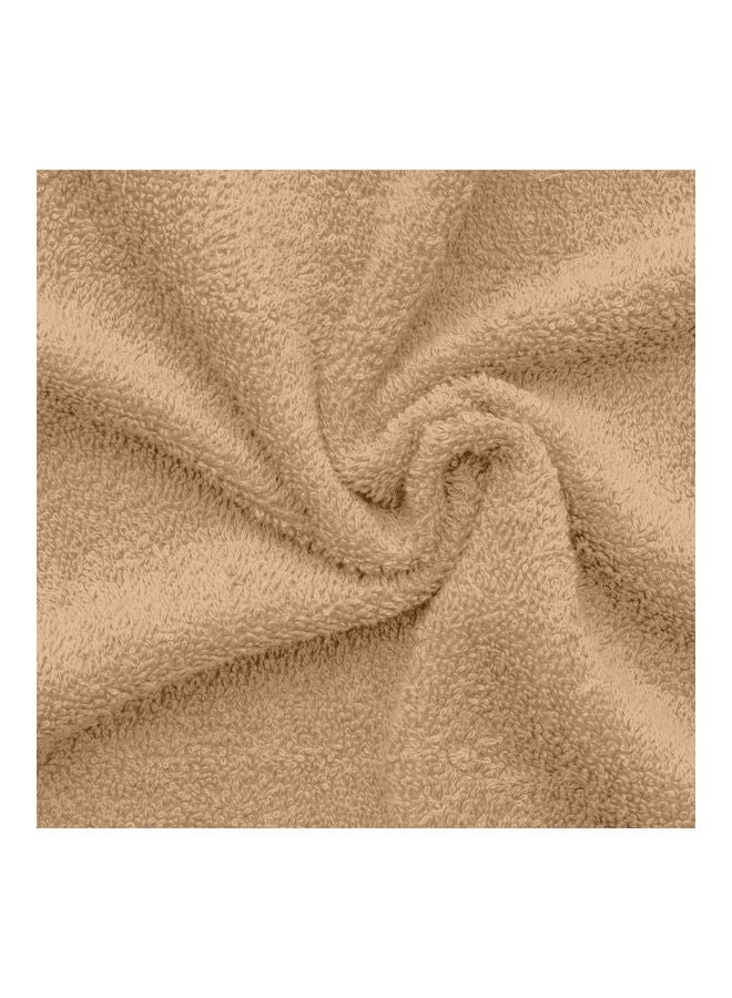 Princess 4-Piece  Fast Absorbent Bath Towel Set Beige 70 x 140cm  - Image 4