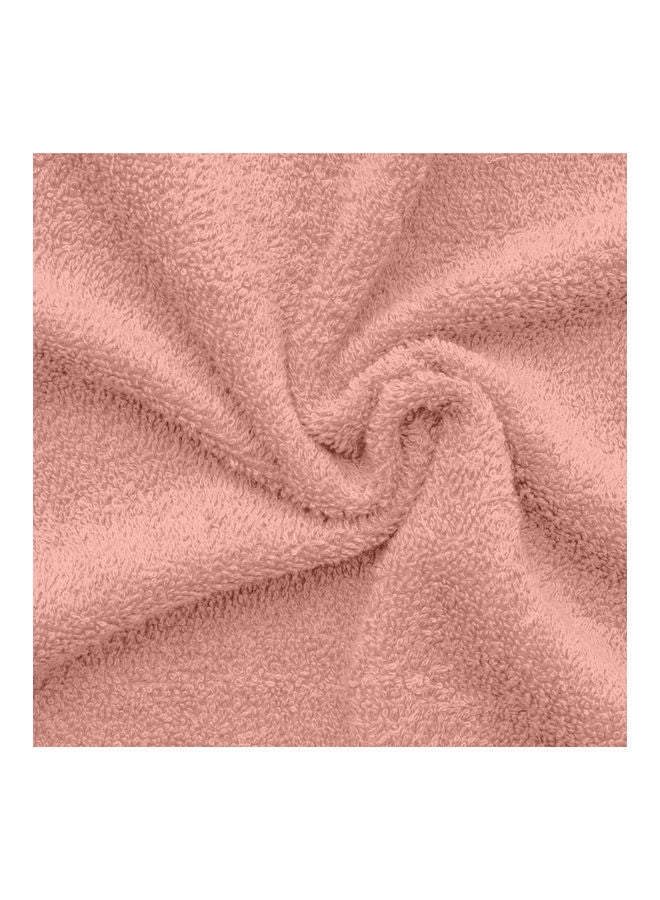 Princess 4-Piece  Fast Absorbent Bath Towel Set Peach 70 x 140cm  - Image 4
