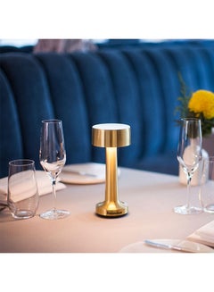 Homeosoobone Rechargeable Creative LED Table Lamp Gold  - Image 4