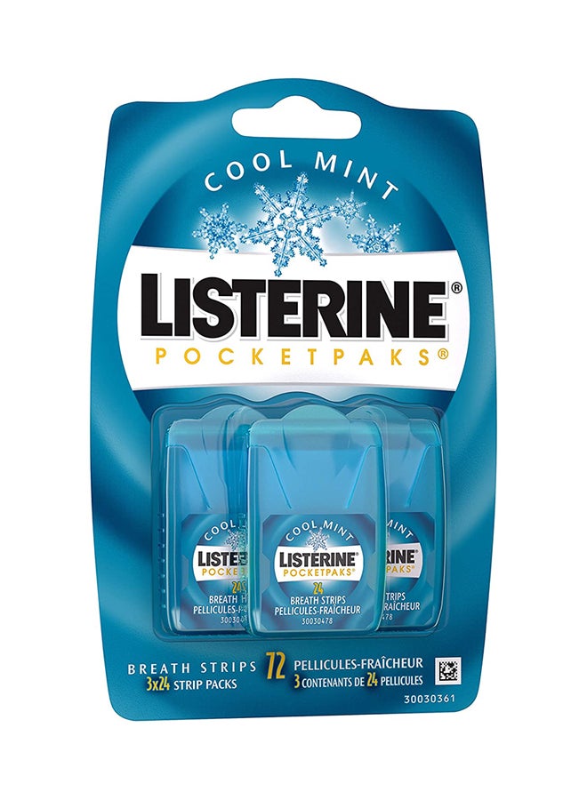 Listerine Cool Mint Pocketpaks & Pocketmist Set Blue 7.7ml  - Image 2