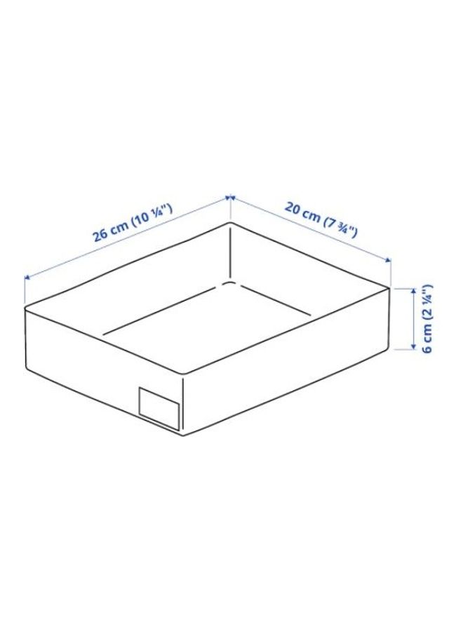 Stuk Organiser White 26 x 20 x 6cm - Image 3