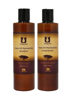 Argan Oil Moisturizing Shampoo and Conditioner Set 280x2ml - v1640848643/N52006140A_1