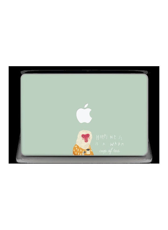 Monkey Happiness Skin Cover For Macbook Air 11 Multicolour 