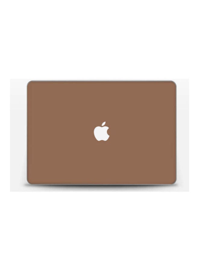 Mocha Skin Cover For Macbook Air 13 (2017) Beige