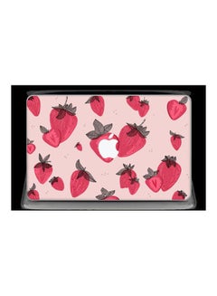 Generic Strawberry Kisses Skin Cover For Macbook Air 11 Multicolour 