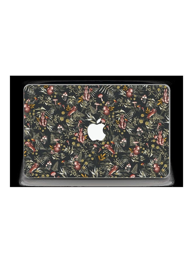 Generic Small Cute Rabbits Skin Cover For Macbook Air 11 Multicolour 