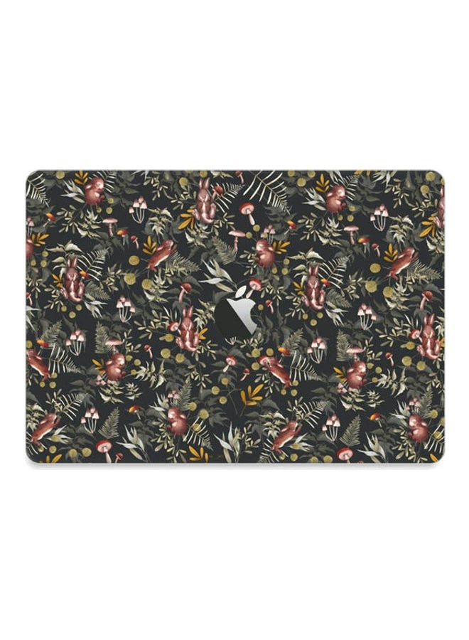 Generic Small Cute Rabbits Skin Cover For Macbook Air 13 2018 2021 Multicolour 