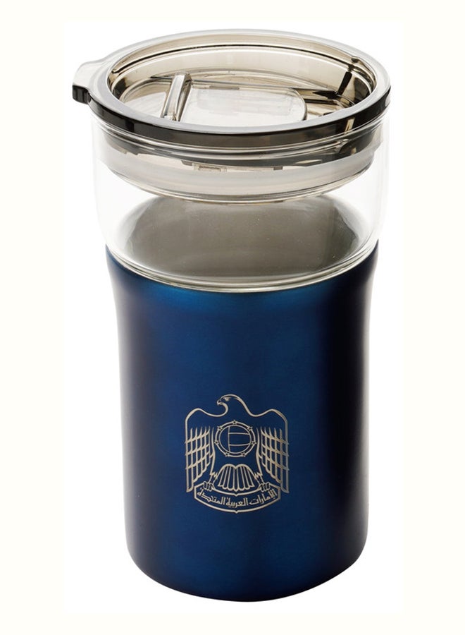 ROVATTI 1-Piece Nevola UAE Take Away Mug Blue 350ml