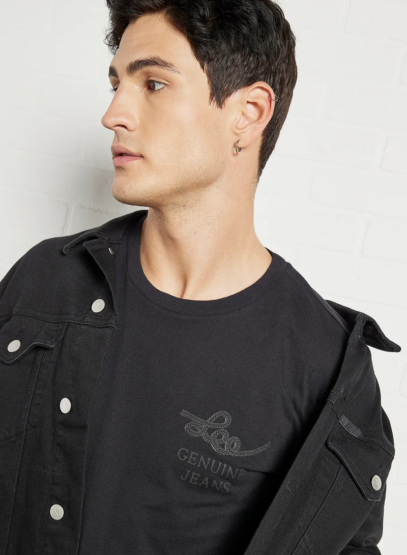 LEE Rope T-Shirt Black