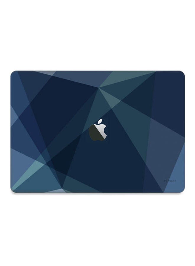 Blue Skin Cover For Macbook Air 13 2018 2021 Multicolour