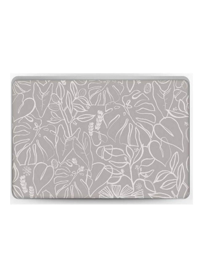 Silver Jungle Skin Cover For Laptop Multicolour