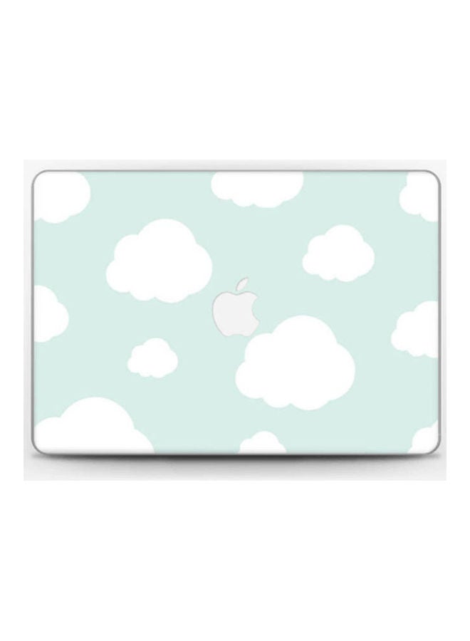 Generic Safe Cloud Minty Breeze Skin Cover For Macbook Pro Retina 13 (2015) Multicolour 