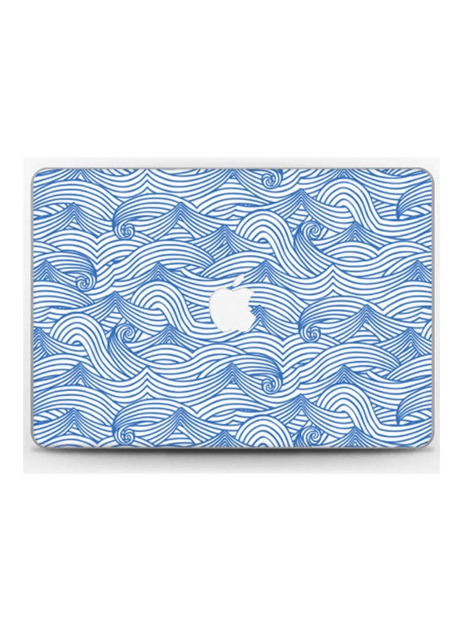 Generic Hefty Wave Skin Cover For Macbook Pro Retina 13 (2015) Multicolour 