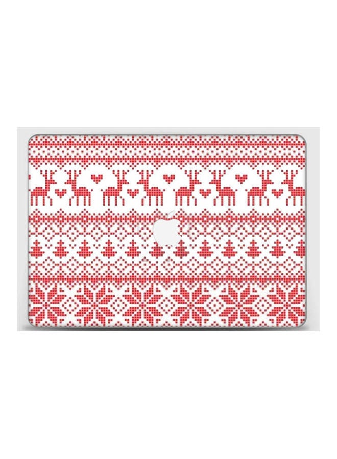 Holiday Sweater Skin Cover For Macbook Air 13 (2017) Multicolour 