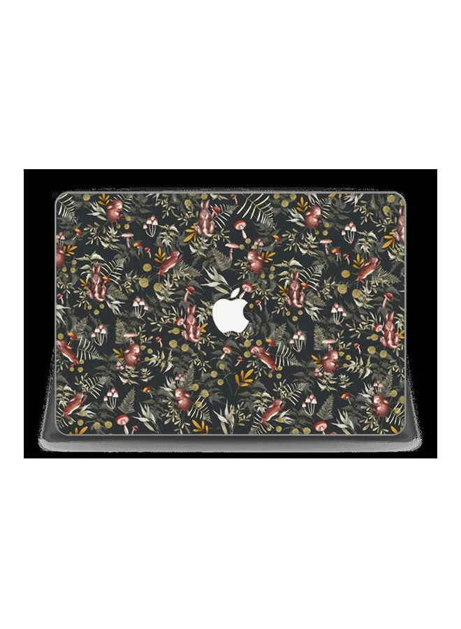 Generic Small Cute Rabbits Skin Cover For Macbook Pro Retina 15 (2015) Multicolour 