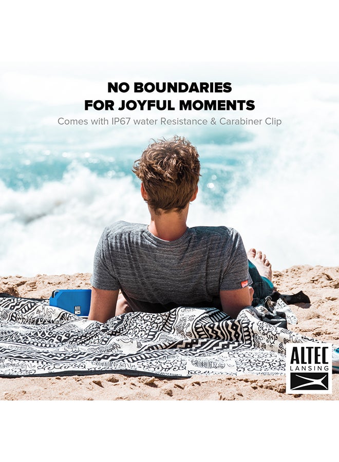 Altec Lansing - Mini H2O 3 Rugged Bluetooth Speaker Blue - Image 1