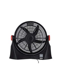 Olsenmark Heavy Duty Floor Fan - 3 Speeds, 5 Leaf Blade with Safety Grill OMF1799 Black  - Image 4