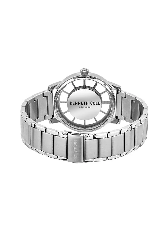 Kenneth Cole MODERN CLASSIC Stainless Steel Analog Wrist Watch KC50560001A - 44 mm - Silver