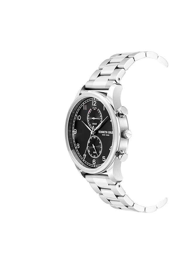 Kenneth Cole MODERN DRESS SPORT Stainless Steel Wrist Watch KC50913001A - 42 mm - Silver
