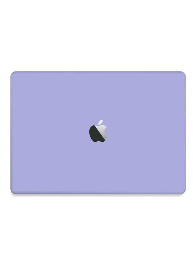 Light Steel Blue Skin Cover For Macbook Air 13 2018 2021 Purple 