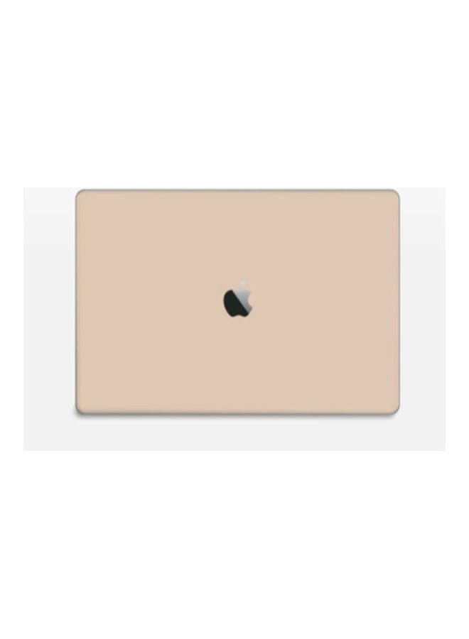 Skin Cover For Macbook Pro Touch Bar 15 2015 Beige