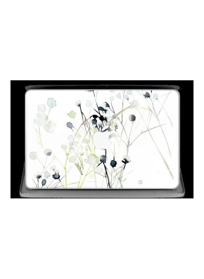 Painted Winter Flowers Skin Cover For Macbook Air 11 Multicolour 