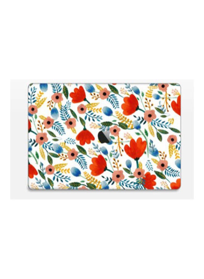 Rosa S Flowers Skin Cover For Macbook Pro Touch Bar 2016 Multicolour