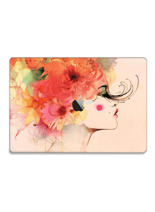 Girl 4 Skin Cover For Macbook Pro Touch Bar 2016 Multicolour