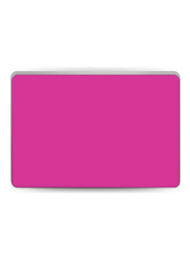 Bubblegum Pink Skin Cover For Laptop Multicolour