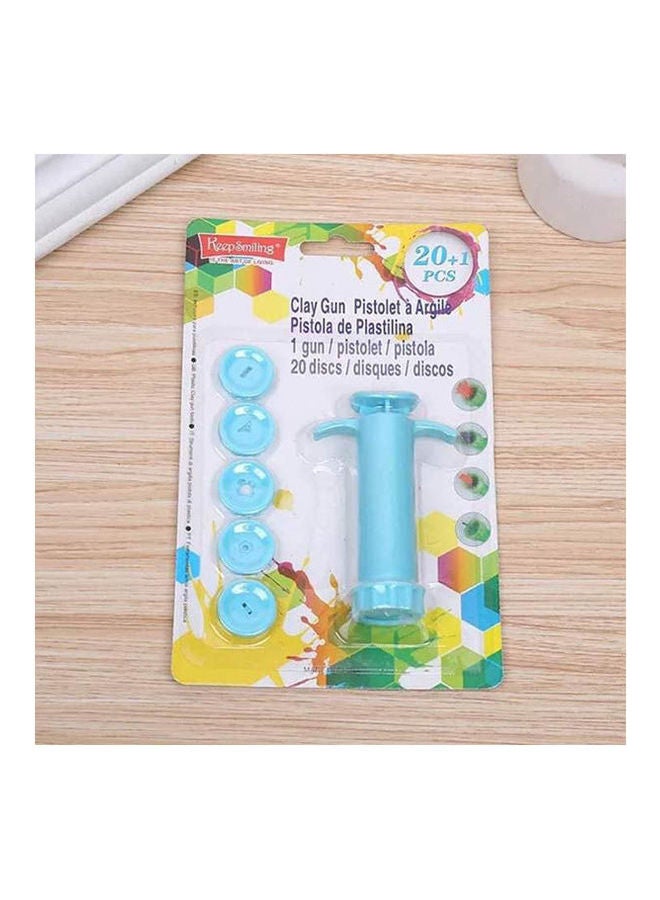 Keep Smiling Clay Gun Educational Diy Hand Work Tool Sets Plasticine Multicolour