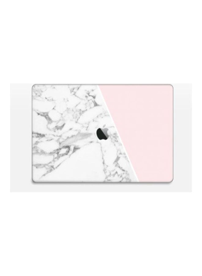 Marble And Skin Cover For Macbook Pro Touch Bar 15 2015 Pink