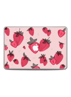 Generic Strawberry Kisses Skin Cover For Macbook Pro Touch Bar 2016 Multicolour 
