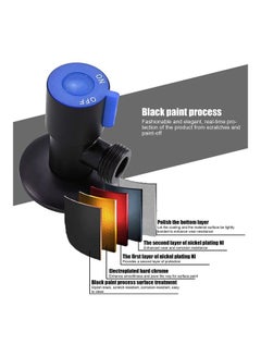 St Leak-Proof Easy Installation Water Stop Valve black 12inch  - Image 3