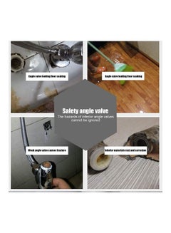 St Leak-Proof Easy Installation Water Stop Valve black 12inch  - Image 4