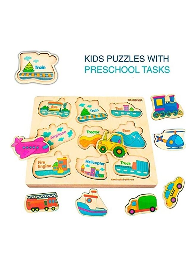 كوكا 54 قطعة ألغاز خشبية للأطفال، ألعاب تعليمية - Image 3