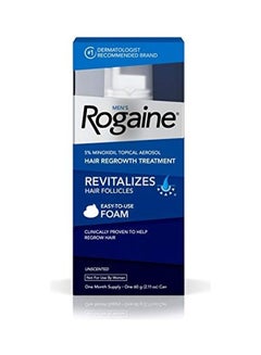 Rogaine Hair Loss And Regrowth Minoxidil Foam Clear 60grams  - Image 1