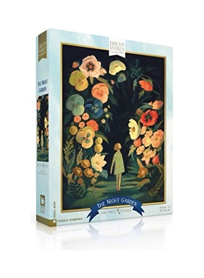 New York Puzzle Company 500-Piece Dream World The Night Garden Jigsaw Puzzle Set  - Image 2